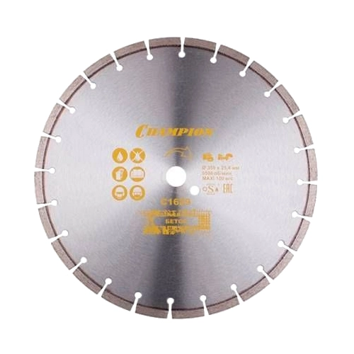Диск алмазный CHAMPION бетон L 350/25,4/10 CONCREMAX