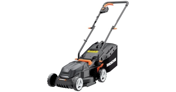 фото газонокосилка worx wg713e