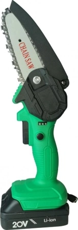 фото пила цепная аккумуляторная zitrek greensaw 20 extra power (20в, 3ач li-ion аккум. 1шт, 1,5ач li-ion аккум. 1шт, зу) 082-1851