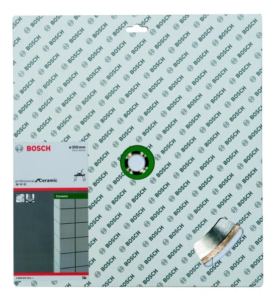 Круг алмазный BOSCH STANDARD FOR CERAMIC 350X25.4/30 (2608602541) Ф350х30мм по керамике