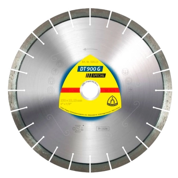 Алмазный диск KLINGSPOR 180X2,8X22,23/18T/12/S/DT/SPECIAL/DT900G