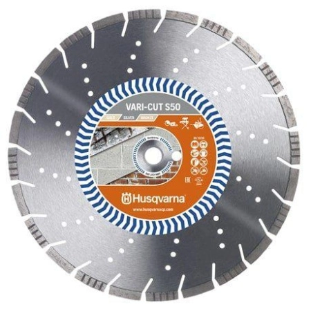 Круг алмазный HUSQVARNA (VARI-CUT S50 400-25.4 5865955-03) Ф400х25.4мм по бетону