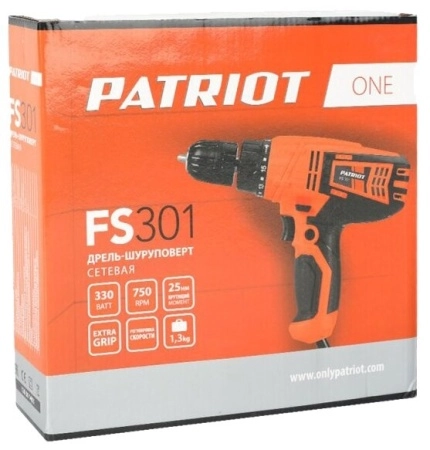 фото дрель-шуруповерт patriot fs301 the one