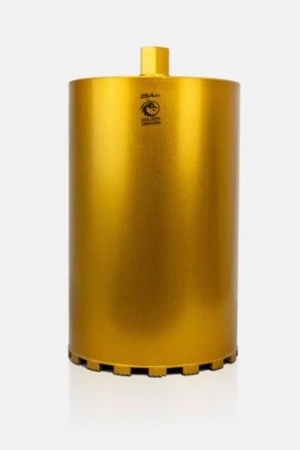 Коронка алмазная 1 1/4" 254/400/17 сегм. по бетону Golden Dragon