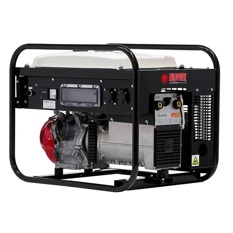 Бензиновый сварочный генератор EUROPOWER EP 200 X2/25DC (HONDA GX390)