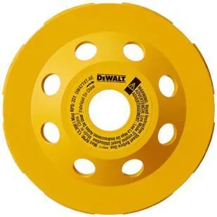 Чашка шлифовальная DEWALT Ф100х22мм по бетону (DW4772T-AE)