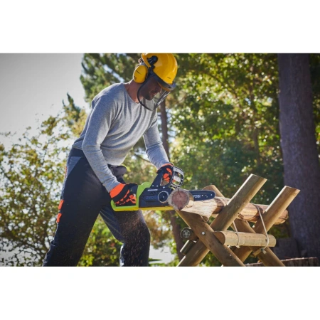 фото бесщеточная аккумуляторная цепная пила ryobi one+ ocs1830 5133002829