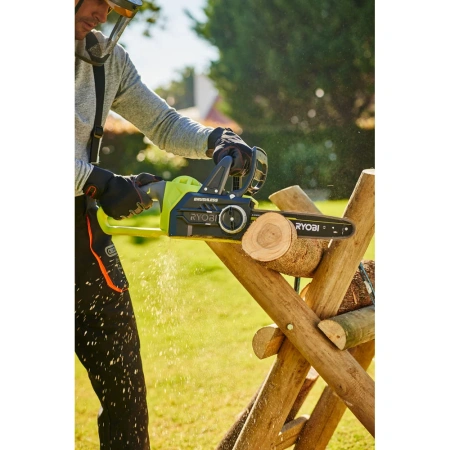 фото бесщеточная аккумуляторная цепная пила ryobi one+ ocs1830 5133002829