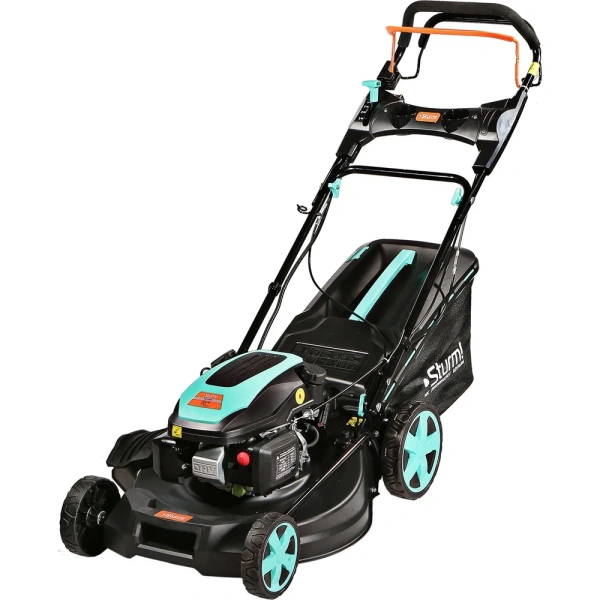 фото бензиновая газонокосилка sturm pl5117sve