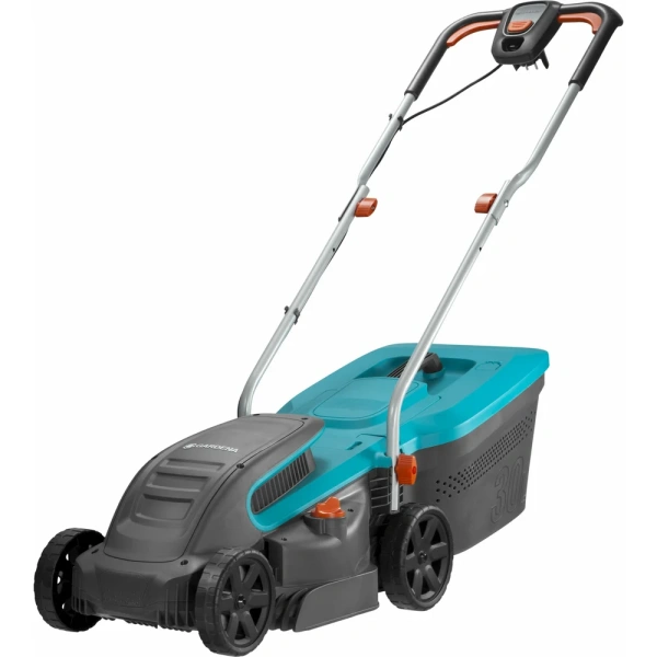 фото электрическая газонокосилка gardena powermax 1200/32