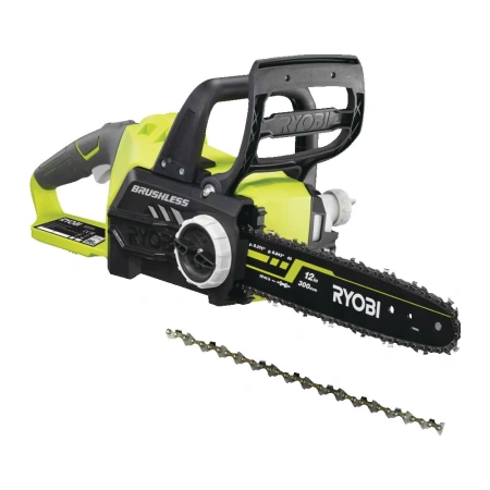 фото бесщеточная аккумуляторная цепная пила ryobi one+ ocs1830 5133002829